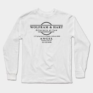 Wolfram and Hart Long Sleeve T-Shirt